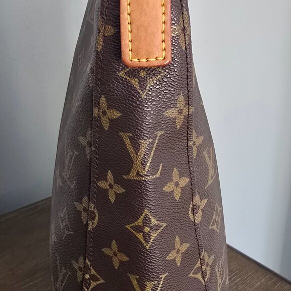 Looping GM Louis Vuitton Brown Monogram Shoulderbag - Picture 4 of 16